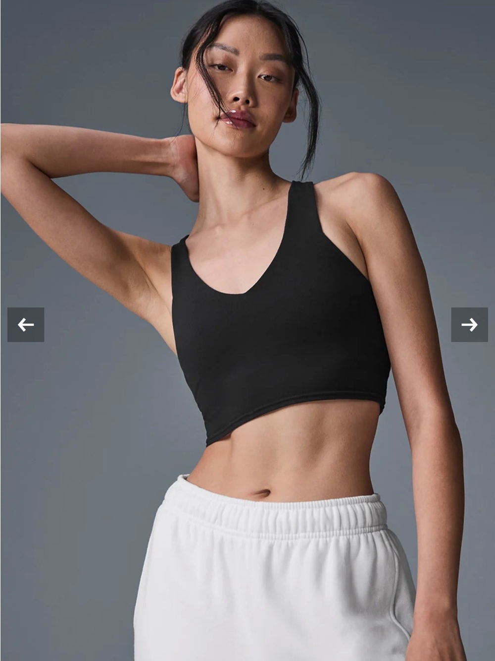 Alo Yoga  Real Bra Tank Size Medium